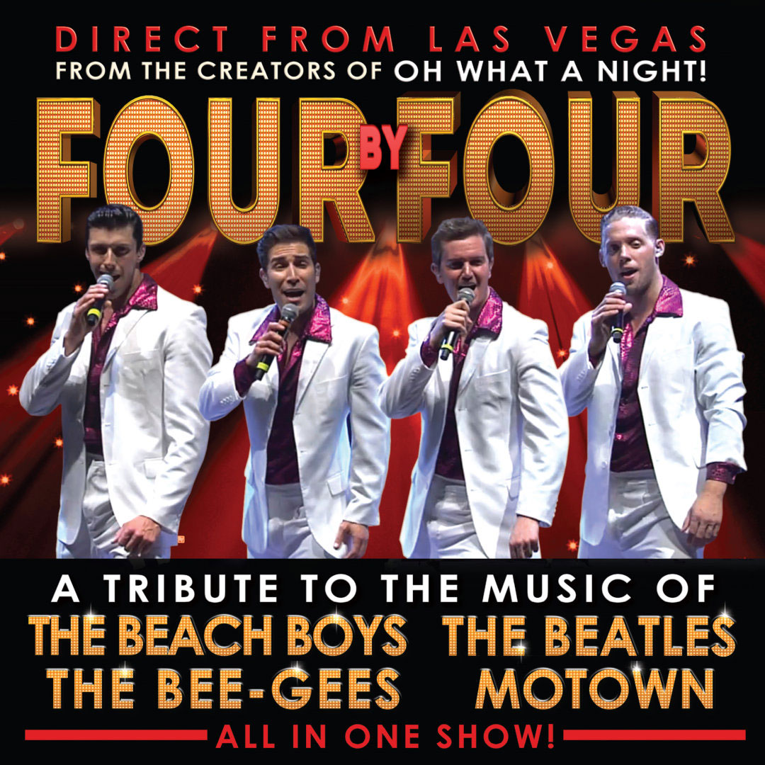 FOUR BY FOUR - Tribute to The Beach Boys, The Beatles, Bee-Gees & Motown - poster