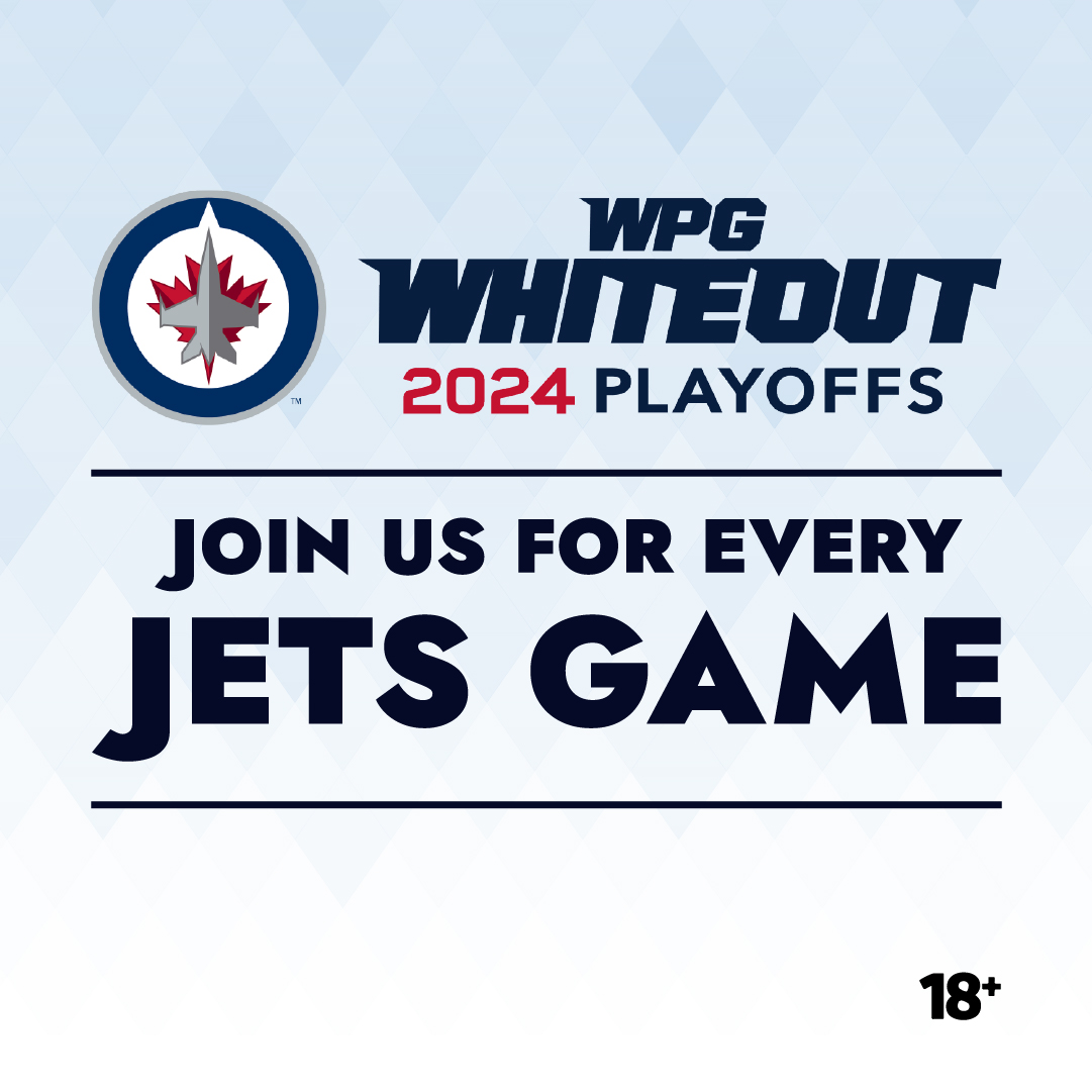 Winnipeg Whiteout 2024 Playoffs. Join us for every Jets game