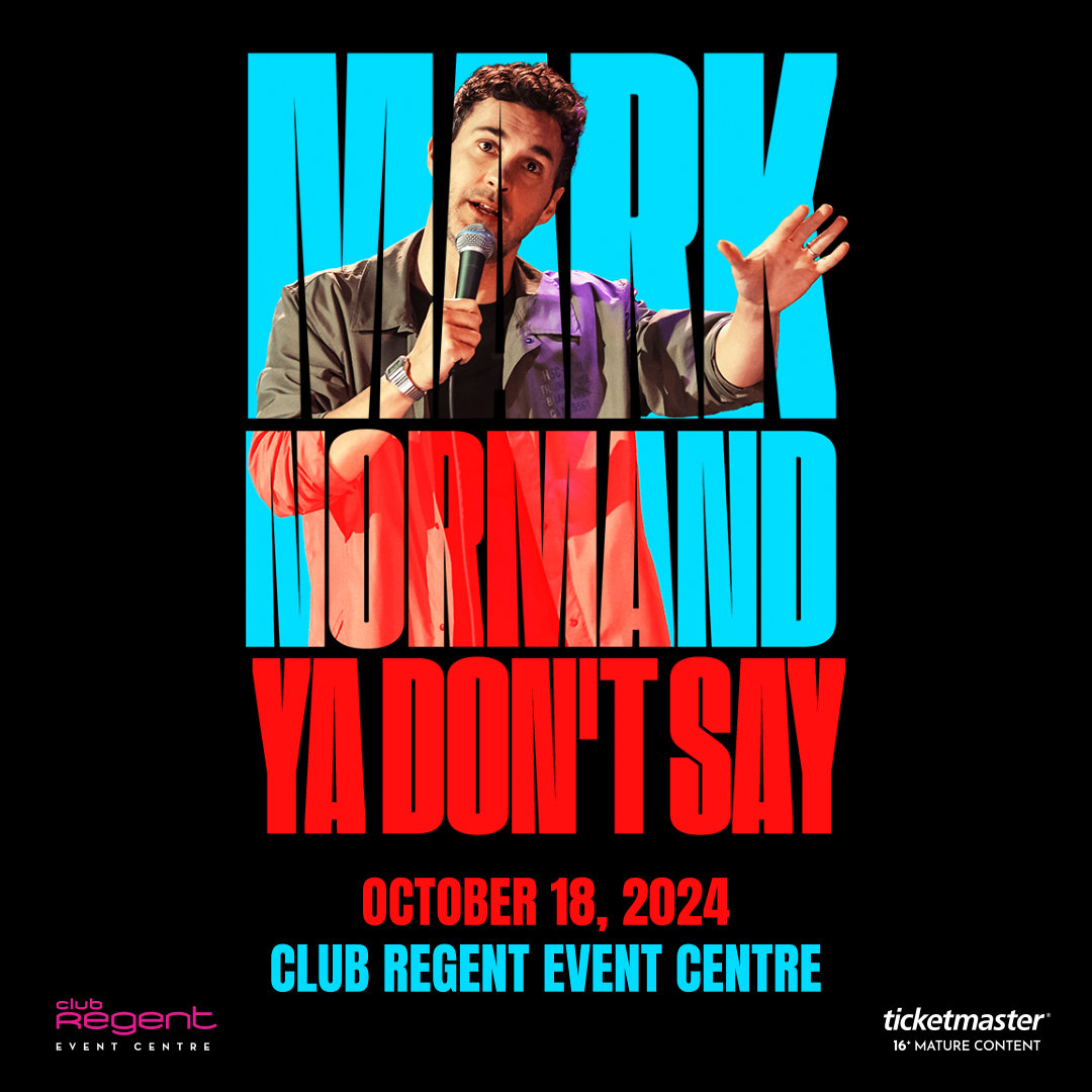 Mark Normand - Ya Don't Say Tour Friday, October 18, 2024