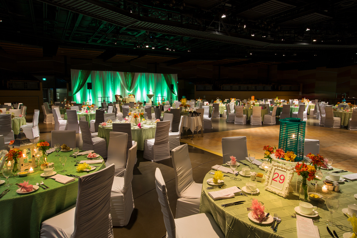 Room set-up for a special event