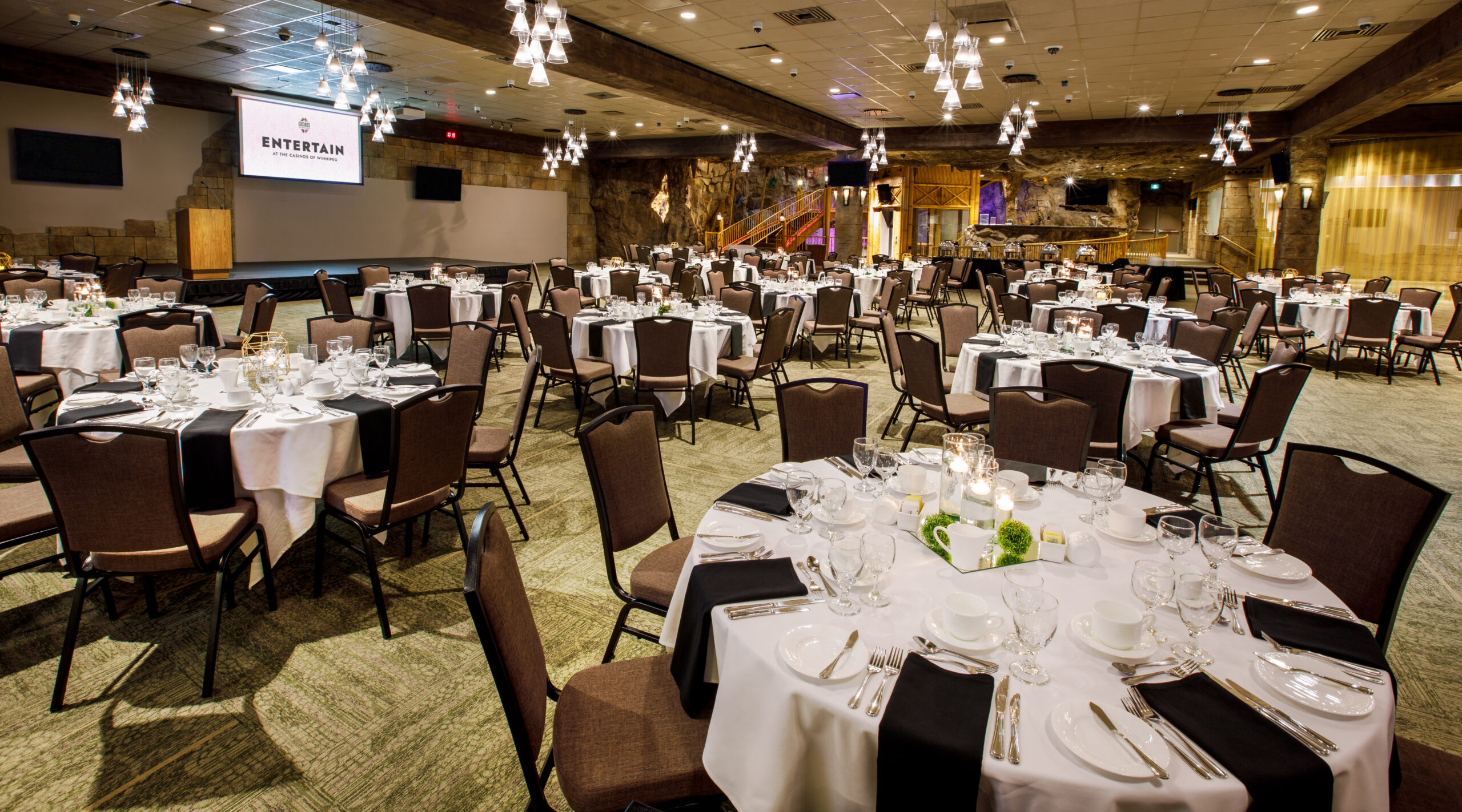 Room set-up for a special event