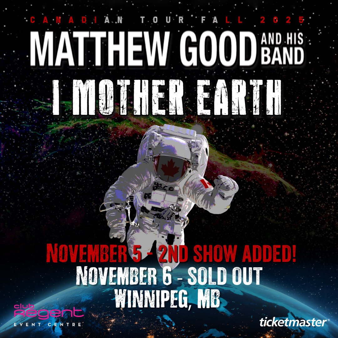 Matthew Good and His Band with I Mother Earth - Canadian Tour Fall 2025