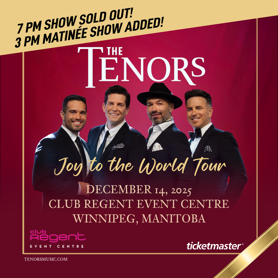 THE TENORS - Joy To The World Tour