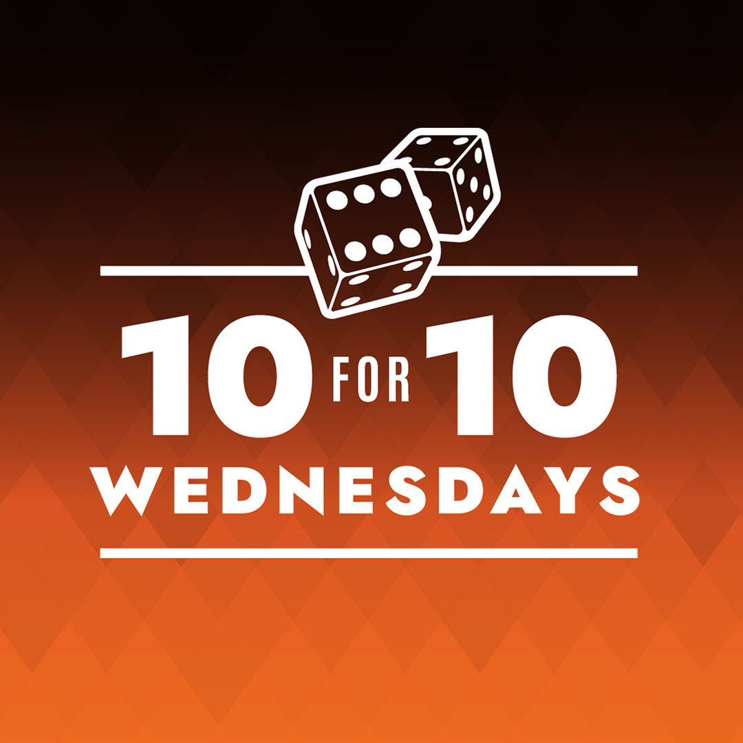 10 for 10 Wednesdays