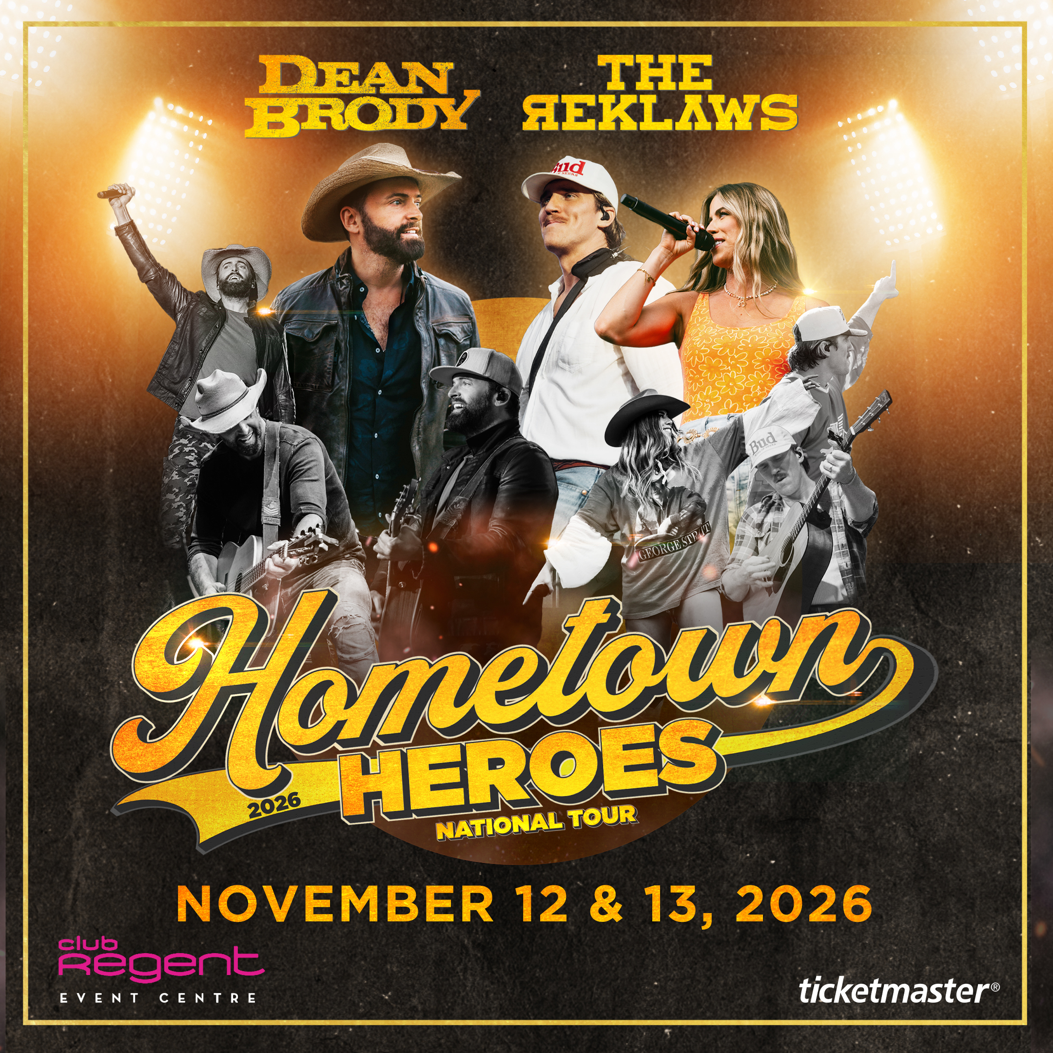 Dean Brody & The Reklaws - Hometown Heroes Tour